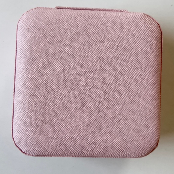 NEW ✨Pink Compact Jewelry Case - Picture 2 of 6